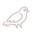 icon of bird