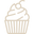 icon of cupcake