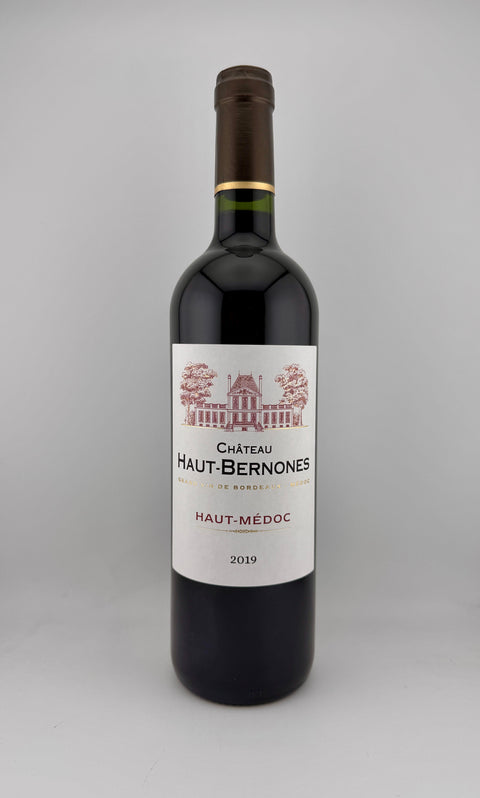 a bottle of Haut Bernones, Union Medoc, Haut Médoc, 2019, red wine
