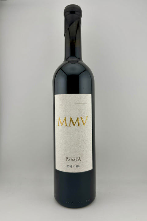 a bottle of Ad Vinam MMV, Château Paraza, Minervois, 2017, red wine