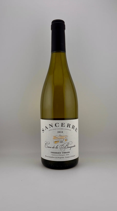 A bottle of Sancerre, Domaine Thierry Veron, AOC Sancerre, 2024, white wine