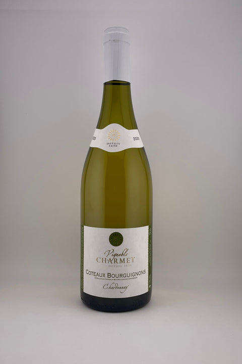 A bottle of Coteaux Bourguignon, Domaine Charmet, AOC Coteaux Bourguignon, 2020, white wine